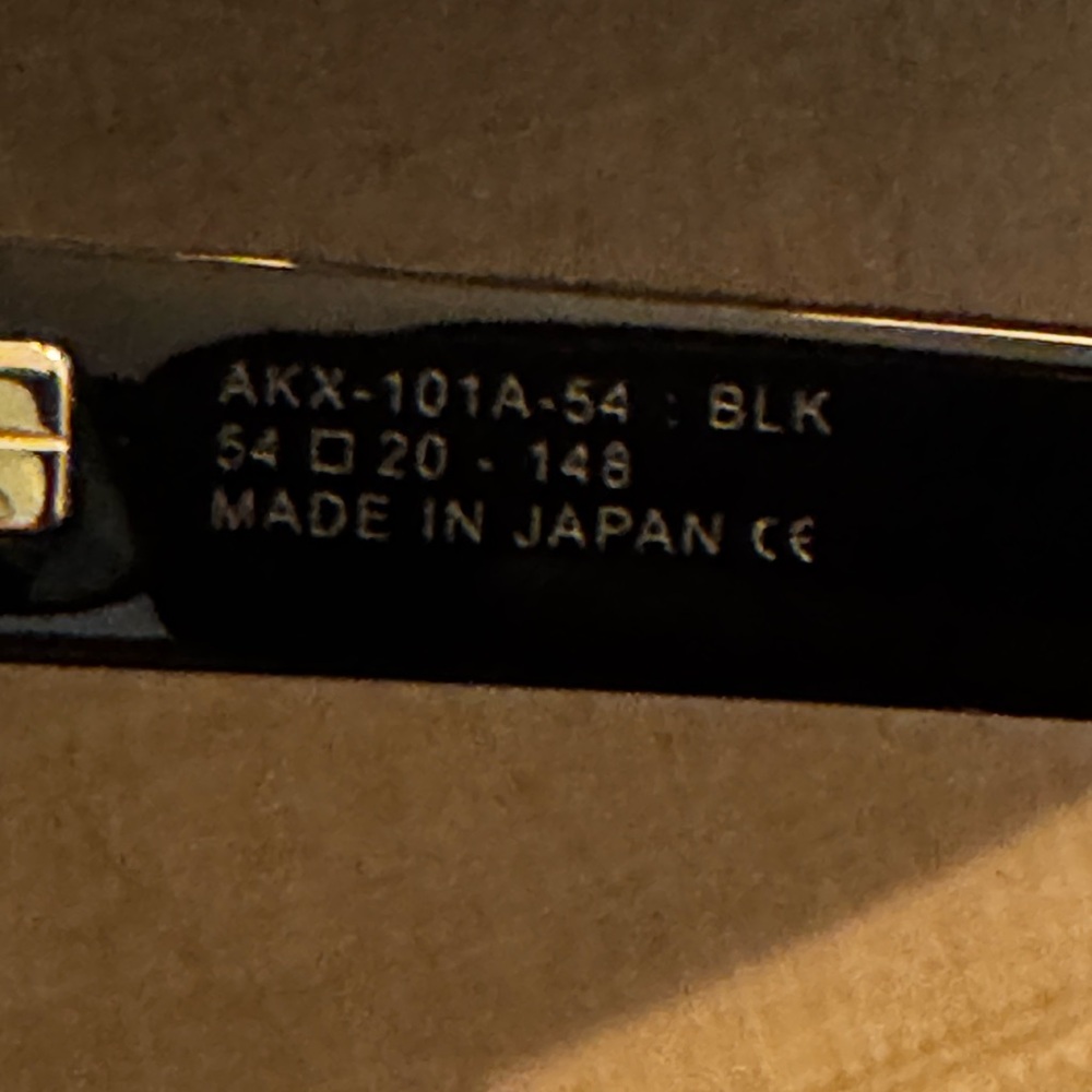 Akoni Leo Black sunglasses 54-20-148 - Picture 5 of 6